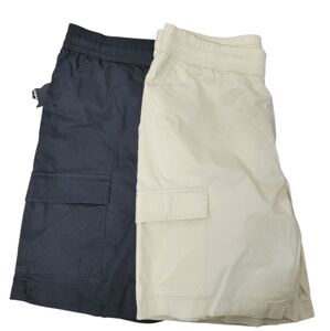Original Use Black Or Cream Cargo Shorts Relaxed Fit NWT